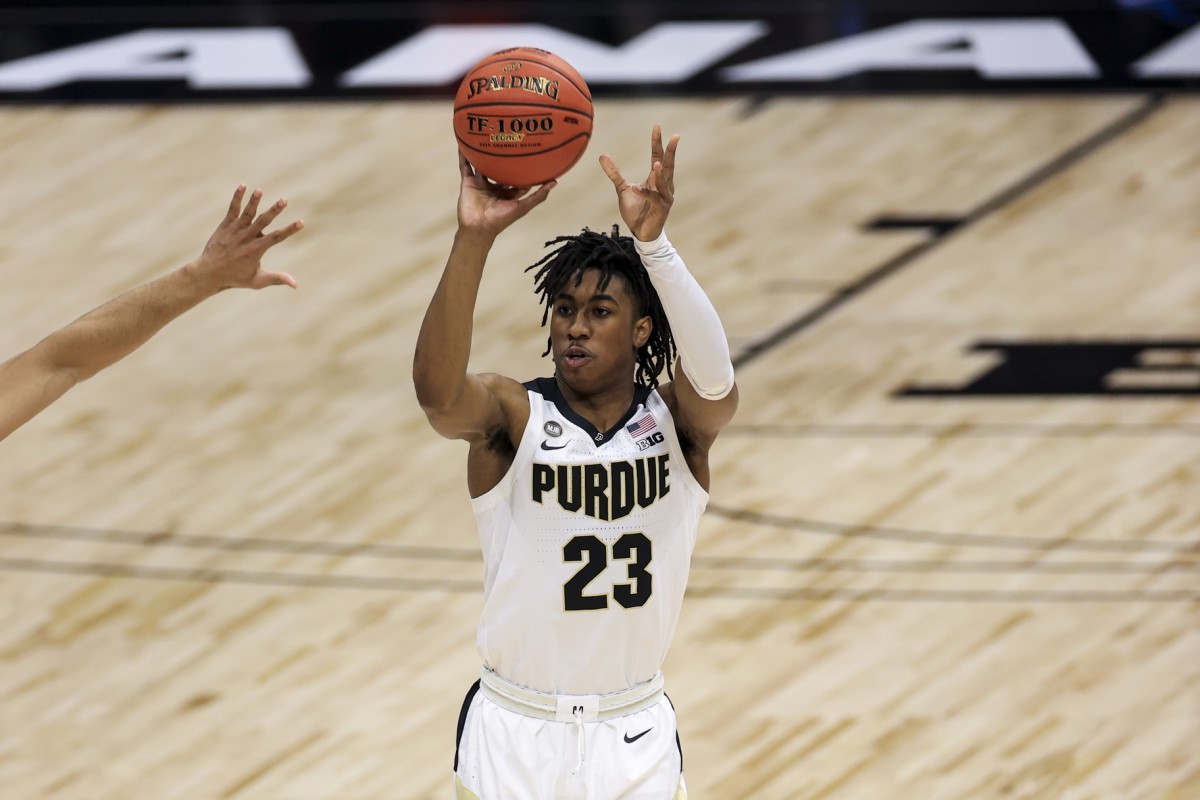 Jaden Ivey stock photo big ten tourney